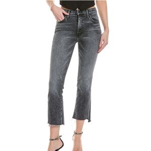 MOTHER The Insider Crop Step Fray in Train Stops